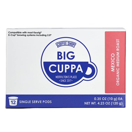 Big Cuppa - Coffee Pods (Mexico, 12 Count) | Naturally Caffeinated