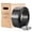 Black, variant on Heavy Duty Packaging Strapping Banding Roll - Green Polyester PET Industrial-Grade, 850' x 5/8" x 0.035" Pallet Strap Coil - 1400 lbs Break Strength Packaging Strapping Banding for Packing