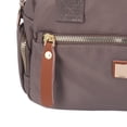 thumbnail image 4 of BIMZUC Women's Nylon Messenger Shoulder Bag Crossbody Handbag for Travel Everyday Use, Lightweight Multi-Pocket Purse with Adjustable Strap, Milk Tea (10.63x4.33x7.09 inches / 27x11x18 cm), 4 of 9