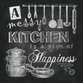 thumbnail image 6 of Gango Home Decor Chalkboard Kitchen Sign Wall Art; Four Black & White 12x12in Unframed Paper Prints, 6 of 8