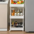 thumbnail image 4 of Carro Rooling, Organizador Móvil Multifuncional De Gran Capacidad Ajustable Duradero Para Baño, 4 of 7
