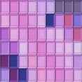 thumbnail image 1 of Ahgly Company Machine Washable Indoor Square Transitional Violet Purple Area Rugs, 4' Square, 1 of 7