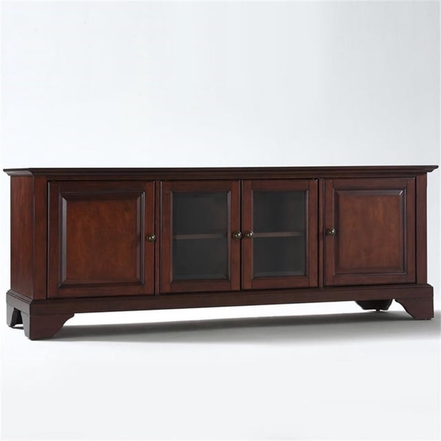 Crosley Furniture LaFayette Meuble Télé Bas en Bois de 60 Pouces en Acajou