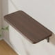 thumbnail image 3 of Estantes para Estante Plegable de Tabla a Montado en la Pared, Estante de Almacenamiento de 90 Grados de Madera Y Hierro, Estantes Del Organizador de Estantería para Almacenamiento de 40x20x2cm / 15.7, 3 of 6