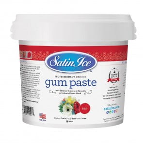 Gum Paste 2# Red Satin Ice