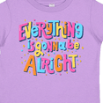 thumbnail image 4 of Inktastic Everything is Gonna Be Alright Inspirational Quote Boys or Girls Toddler T-Shirt, 4 of 5