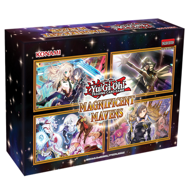 Yu-Gi-Oh Cards - MAGNIFICENT MAVENS HOLIDAY BOX (70 Card Sleeves, 4 Booster Packs)