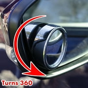 Auto Drive 2 Piece Round Adjustable Blind Spot Mirrors, Vehicle Type Universal, .13 lb