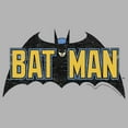thumbnail image 2 of Men's Batman Caped Crusader Logo Pull Over Hoodie Athletic Heather X Large, 2 of 4