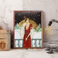 thumbnail image 2 of Cuadros Decorativos Moda dama taladro completo diamante pintura 5D mosaico Kit decoración del hogar (IH630) Wdftyju embutido en tela, 2 of 9