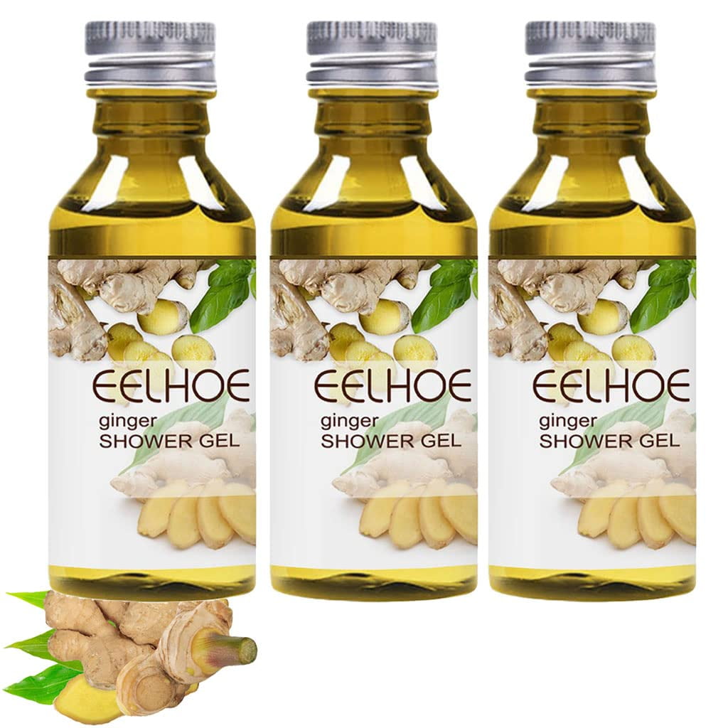 (3pcs)Lymphatic Drainage Herbal Shower Gel, Ginger Lymphatic Drainage