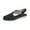 Black, variant on Fuwddey Fisherman Sandals for Women Comfort Summer Versatile Breathable Flat Sandals Walking Slippers Indoor Outdoor Slides Round Toe Beach Sandals Shoes