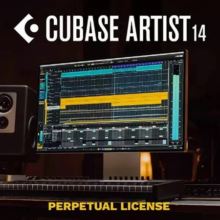 Steinberg Cubase 14 Artist: Music Production Software Download (Activation Card) 1 User