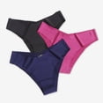 thumbnail image 4 of TrowBridge-bragas sin costuras para mujer, ropa interior de moda de corte en V, lencería de satén de seda de alta calidad, cómoda, deportiva, caliente, 4 of 4