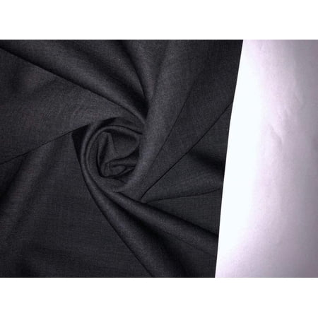 Suiting VERCELLI Super 110S Australian Merino Wool 58" wide Charcoal Grey [15670]