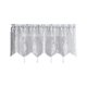 thumbnail image 2 of Ganfancp Transparente Blanco Valance Rod Encaje Medio Cortinas Adecuado para Cocina Salón Baño Cafe Bohemio Patrón Floral Granjas Village Borla Cortinas Ofertas y Liquidaciones 1X Cortinas, 2 of 6