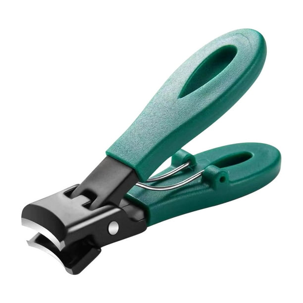 Cortauñas de alta resistencia con hoja afilada de 8 mm de ancho y gran apertura. Herramienta de manicura de estilo clásico, ideal para uñas gruesas.