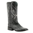 thumbnail image 2 of Ferrini Italia  Mens Jesse Alligator Square Toe   Dress Boots   Mid Calf, 2 of 5