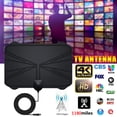 thumbnail image 4 of Digital HDTV Antena interior amplificada Antena 4K 1180 millas Alcance HD1080P DVB-T2 Freeview TV con amplificador Inevent EL2131-01B, 4 of 7