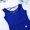 Blue, variant on MSemis Women's Sleeveless Criss Cross Back Camisole Ballet Dance Gymnastics Leotard Bodysuit