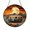 Acrylic 3.5 Inch, variant on Caravan Across Desert Glass Suncatcher Round Window Ornament, Adventure Inspired Decor Gift