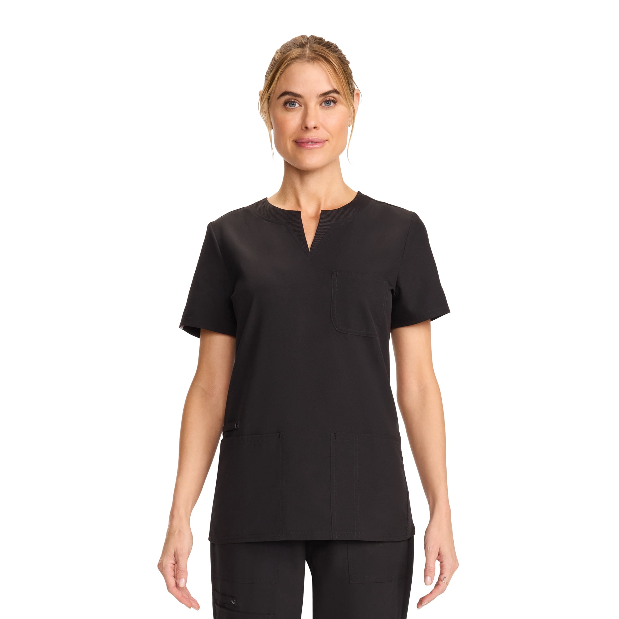 Scrubstar Women's Notch Collar Scrub Top, Sizes XS-3XL
