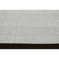 thumbnail image 3 of Signature Home Collection 5.25' x 7.25' Herringbone Rectangular Area Throw Rug - Cream and Silver, 3 of 3