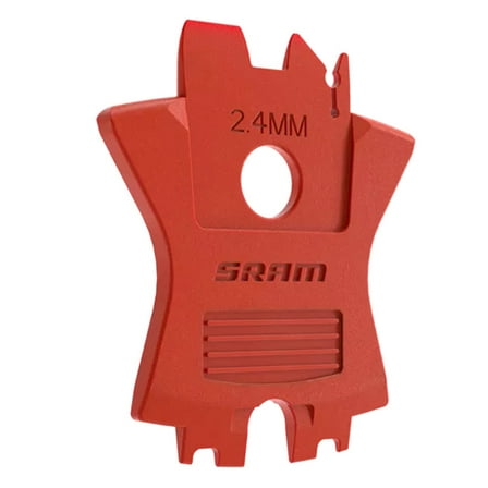 SRAM Disc Brake Pad Spacer, Monoblock 2.4mm, 2pcs