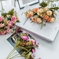 thumbnail image 3 of Cheers 1Pc Artificial Flower Carnation Plant DIY Garden Party Home Wedding Craft Decor, 3 of 7