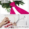 thumbnail image 3 of uxcell 2 Pcs Écharpe de Couronne, Rose Rouge, 46 Pouces x 4.5 Pouces, Satin, Multiples Occasions, 3 of 6
