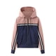 thumbnail image 4 of Chaqueta para mujer Abrigo impermeable de manga larga Cordón con capucha Outwear Chaquetas de retazos Fridja  po5235, 4 of 6