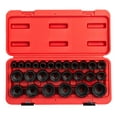 thumbnail image 6 of Sunex Tools 26-Piece 1/2" Drive Metric Impact Socket Set, Cr-Mo Steel, 10mm to 36mm, 6 of 13