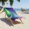 thumbnail image 3 of Serviette de Plage Vague Lumineuse 1, 3 of 3