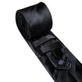 thumbnail image 5 of Set de Corbata de Seda a Rayas Barry.Wang, 150 cm de Longitud, 5 of 5