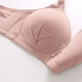 thumbnail image 3 of Loopsun Plus Size Bras for Women, Womens Plus-Size Thin Comfortable Breathable Cotton Bra Cover Pink XXL, 3 of 4