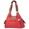 thumbnail image 3 of Western Womens Floral Rhinestone Buckle Cross Handbag And Matching Wallet, 3 of 8