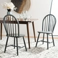 thumbnail image 2 of Silla Safavieh Home Camden Farmhouse negra con respaldo de husillo x2, 2 of 9