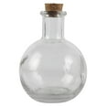 thumbnail image 2 of Round Glass Bottle with Cork by Ashland - Decorative Jar for Weddings - Parties - Home Decor - Arts & Crafts - Bulk 12 Pack, 2 of 3