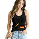thumbnail image 5 of Women's Football Graphic Tank Tops, Women's Sleeveless Running Tank Top, Breathable Lightweight Sports Vest for Workout, Gym, Yoga, Training for Soccer Tournament 2026 Black Size: 2XL, 5 of 5