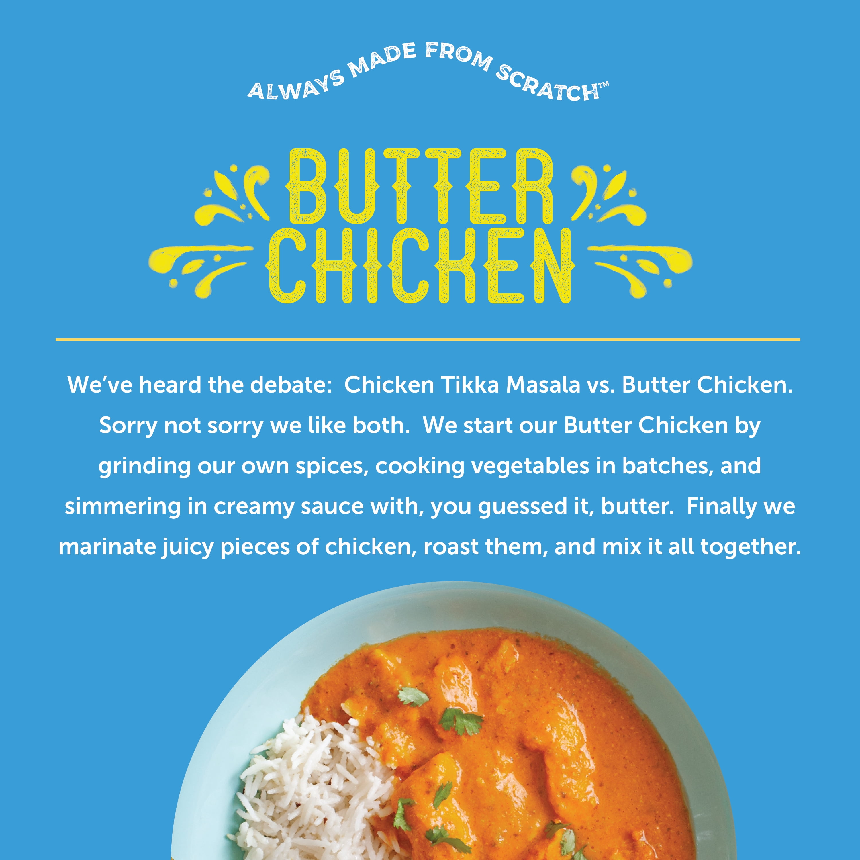 Deep Indian Kitchen Butter Chicken, 9oz (Frozen Packaged Meal)