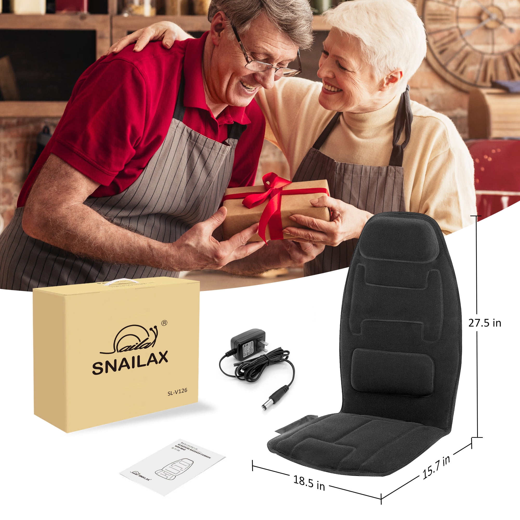 Snailax massage car seat cushion hot sale