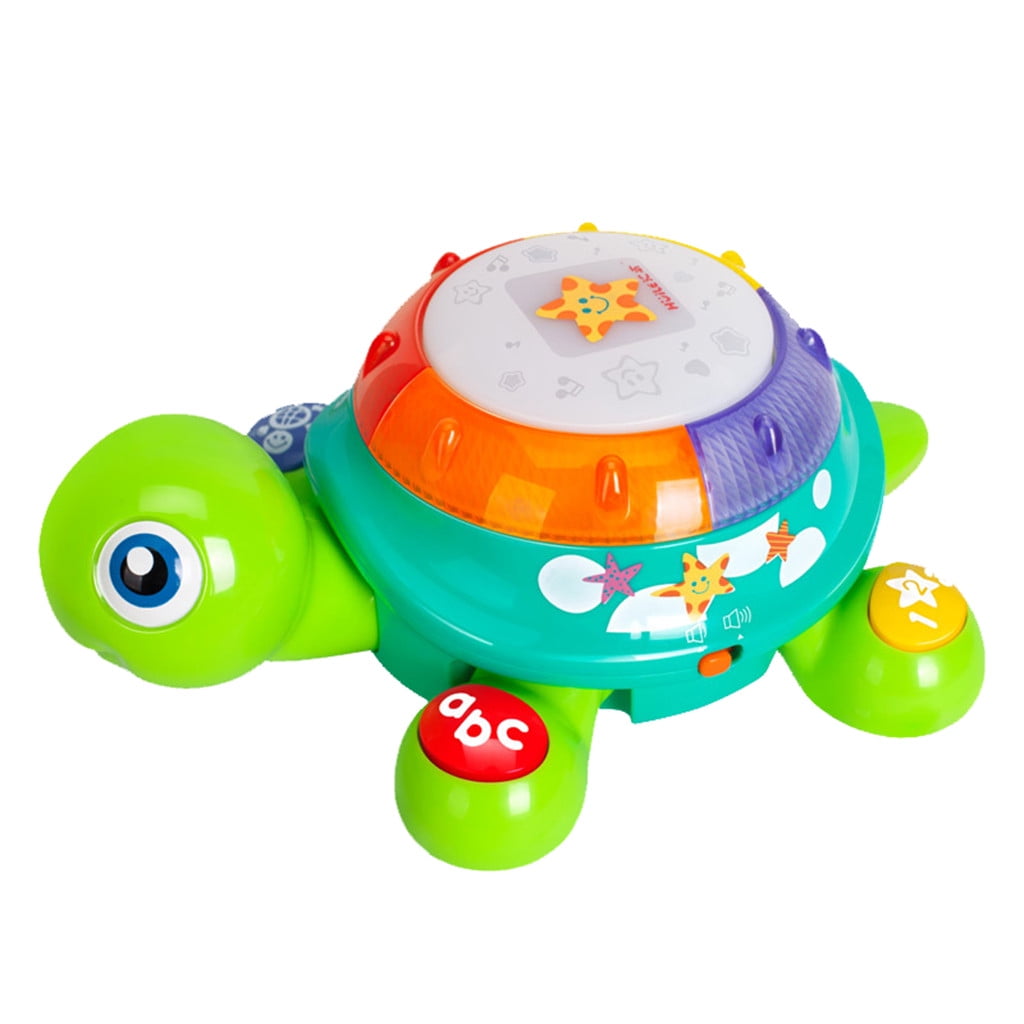 musical turtle baby toy