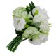 thumbnail image 5 of Ramo de simulación de flor de peonía artificial de 10 cabezas, fiesta de boda, decoración floral para el hogar, flor falsa, blanco verde Advancent HA7016-02B, 5 of 6