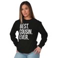 thumbnail image 4 of Best Cousin Ever Family Relatives Long Sleeve TShirt Men Women Brisco Brands S, 4 of 6