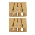 thumbnail image 4 of 2 servilletas de mesa de acero inoxidable para hotel, restaurante, diseño hueco, servilletero de papel para cena tipo 2, 4 of 14