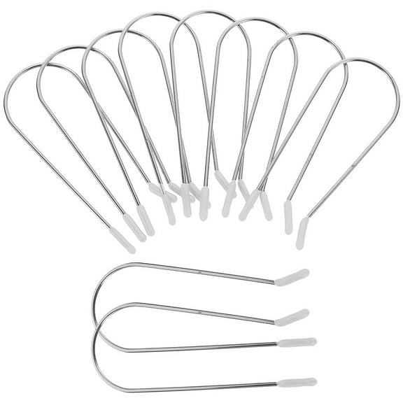 Supvox 20Pcs Hair Roller Clips White for Hot Roller Pin Replacement and Styling Use