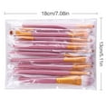 thumbnail image 4 of 15 Pcs Makeup Brushes Set Foundation Blending Blusher Concealer Brow Eye Shadow Brushes Synthetic Fiber Makeup Brush Set, 4 of 13