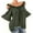 Green, variant on Summer Tops Saving! VERUGU Women Casual Loose Summer Top Solid Color Off-Shoulder Flared Sleeve Fashion Blouse