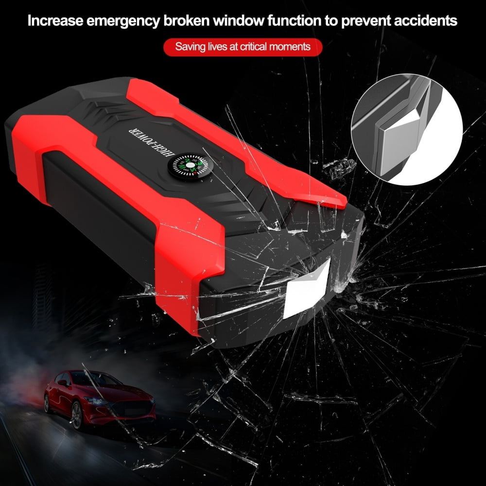 RVPOZWER Car Jump Starter 100000mAh Booster Jumper Box Power Bank Battery Charger