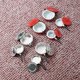 thumbnail image 5 of Minijuego de ollas en miniatura para casa de muñecas, accesorios de cocina para casa de muñecas, sopa de plata roja, sartén para leche, 1:12, 5 of 5